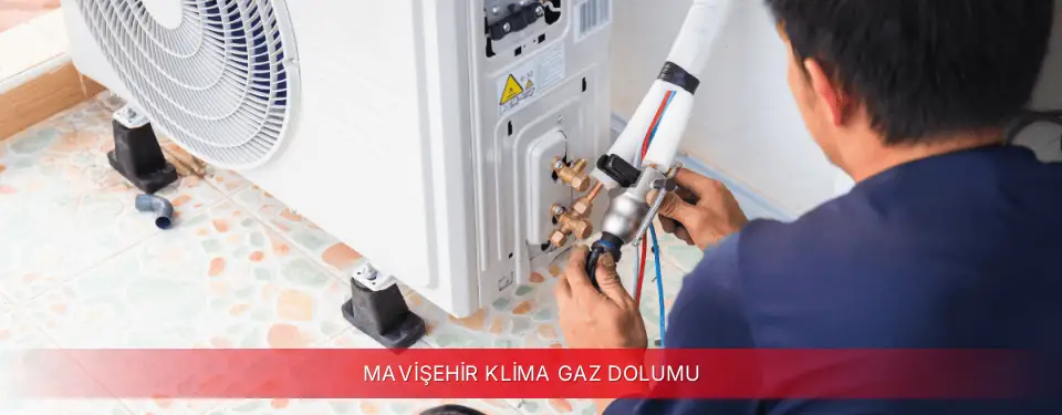 Mavişehir İlçemi Kumtel Klima Gaz Dolumu